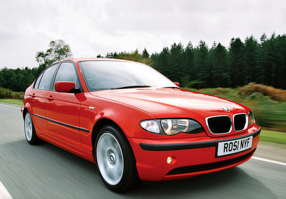 BMW 318i Sedan UK-spec (E46) 2001–05 pictures