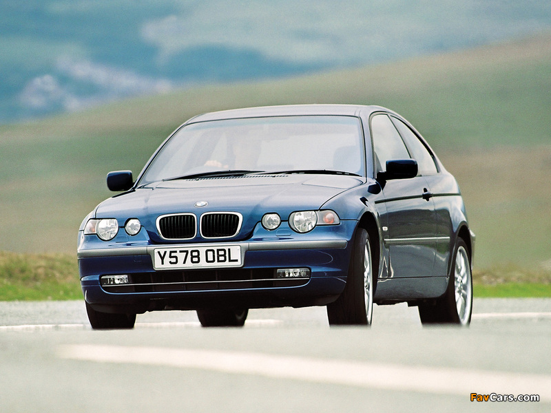 BMW 325ti Compact UK-spec (E46) 2001–05 wallpapers (800 x 600)