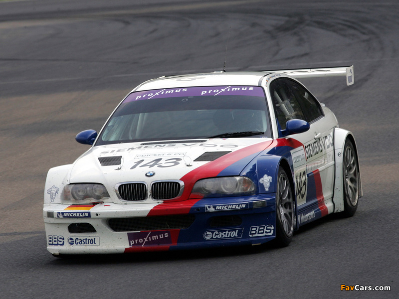 BMW M3 GTR (E46) 2001 wallpapers (800 x 600)