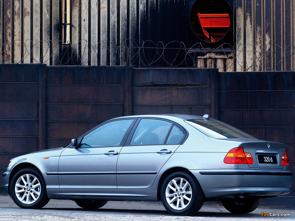 BMW 320d Sedan ZA-spec (E46) 2001–05 wallpapers (1024 x 768)