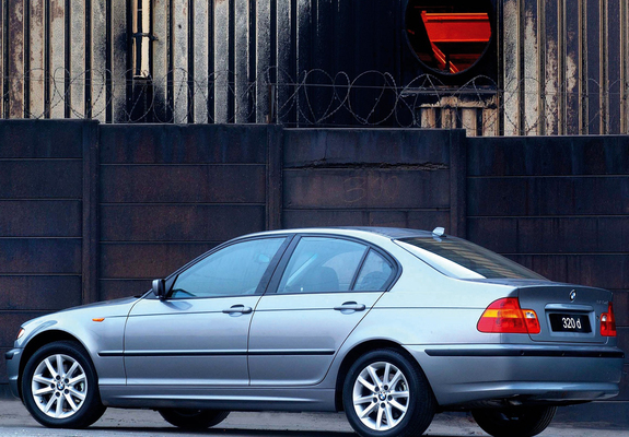 BMW 320d Sedan ZA-spec (E46) 2001–05 wallpapers