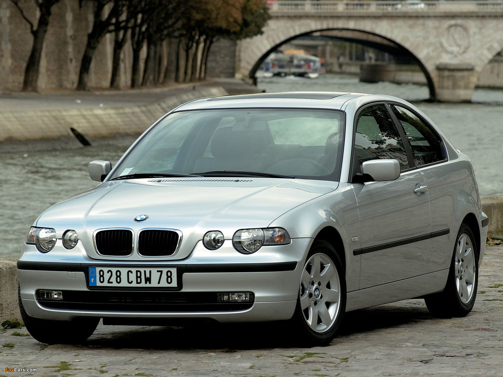 BMW 320td Compact (E46) 2001–05 wallpapers (1600 x 1200)