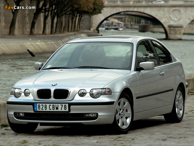 BMW 320td Compact (E46) 2001–05 wallpapers (640 x 480)