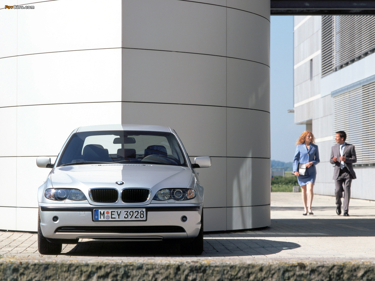 BMW 318i Sedan (E46) 2001–05 wallpapers (1280 x 960)