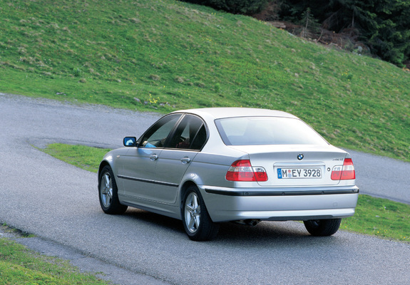 BMW 318i Sedan (E46) 2001–05 wallpapers