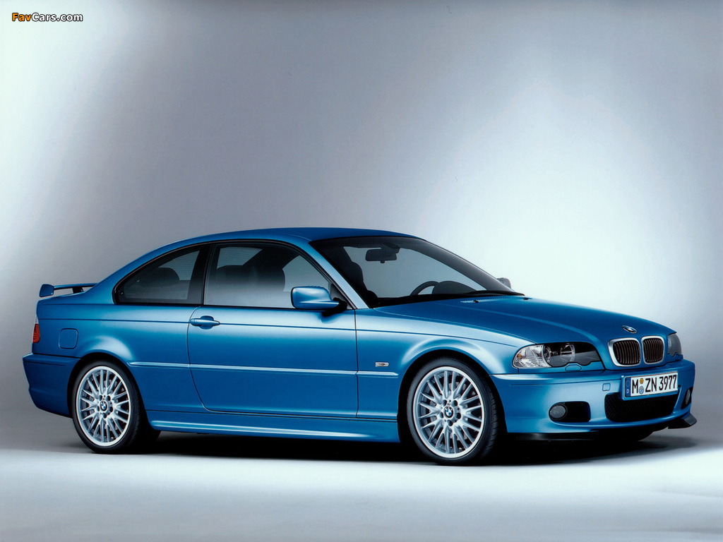 BMW 330Ci Clubsport Coupe (E46) 2002 wallpapers (1024 x 768)