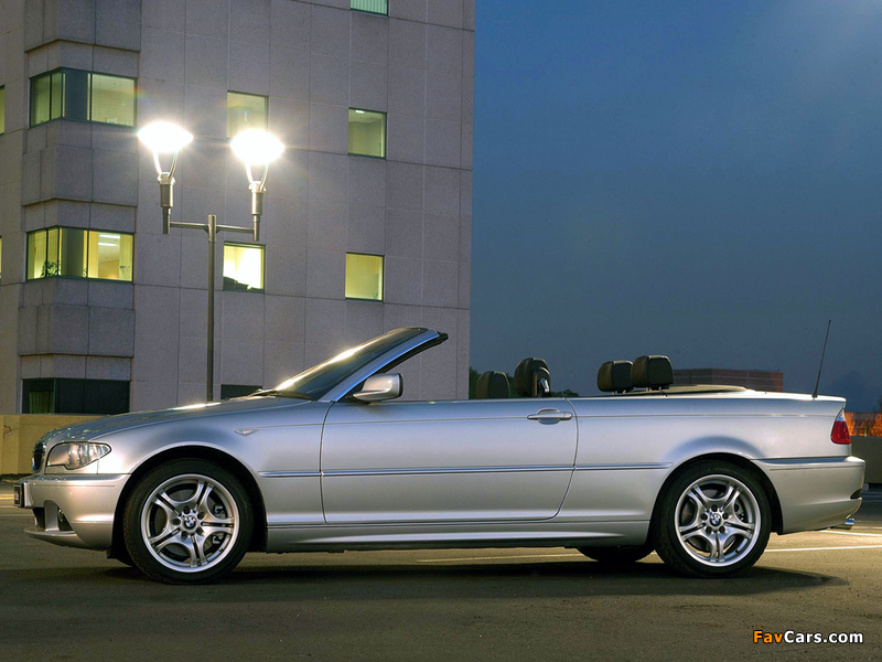 BMW 330Ci Cabrio ZA-spec (E46) 2003–06 images (800 x 600)