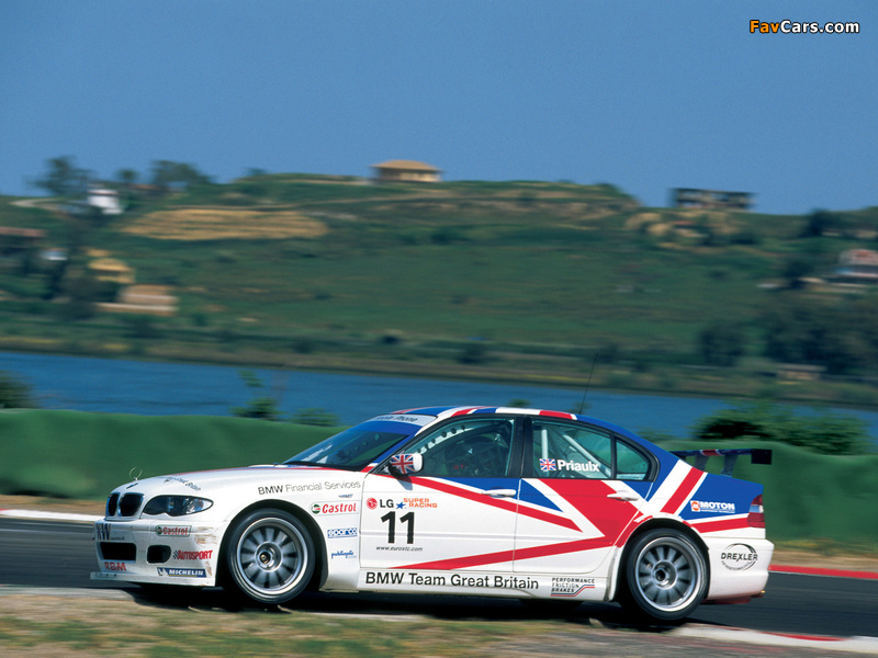 BMW 320i ETCC Sedan (E46) 2003–04 images (800 x 600)