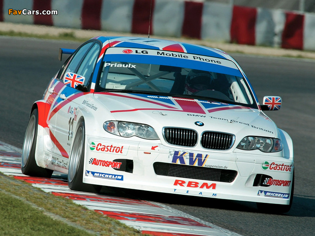 BMW 320i ETCC Sedan (E46) 2003–04 images (640 x 480)