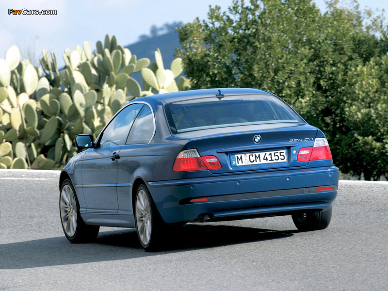 BMW 320Cd Coupe (E46) 2003–06 images (800 x 600)
