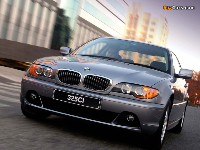 BMW 325Ci Coupe ZA-spec (E46) 2003–06 photos (640 x 480)