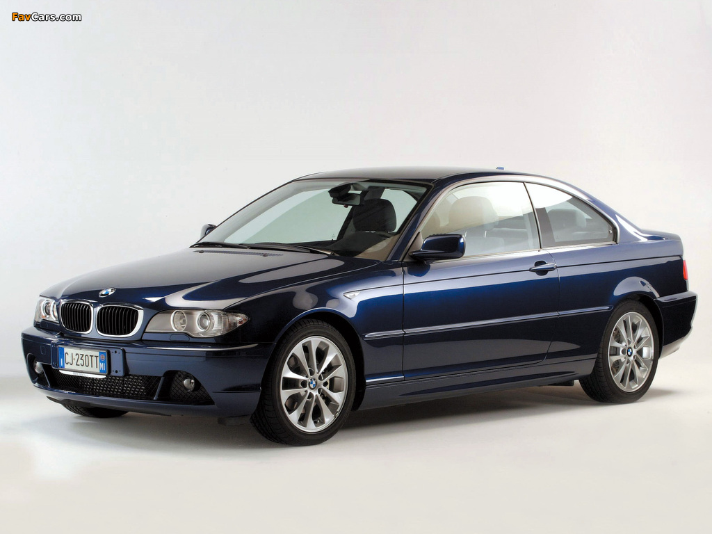 BMW 320Cd Coupe (E46) 2003–06 photos (1024 x 768)