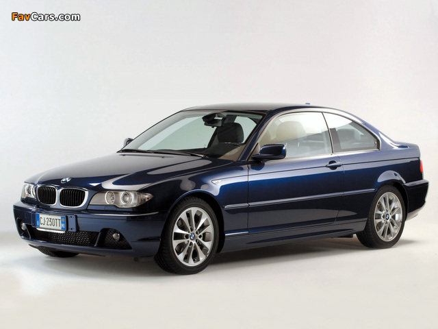 BMW 320Cd Coupe (E46) 2003–06 photos (640 x 480)