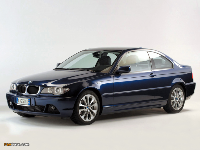 BMW 320Cd Coupe (E46) 2003–06 photos (800 x 600)