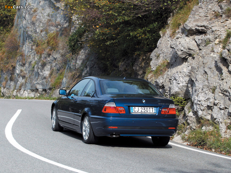 BMW 320Cd Coupe (E46) 2003–06 photos (800 x 600)