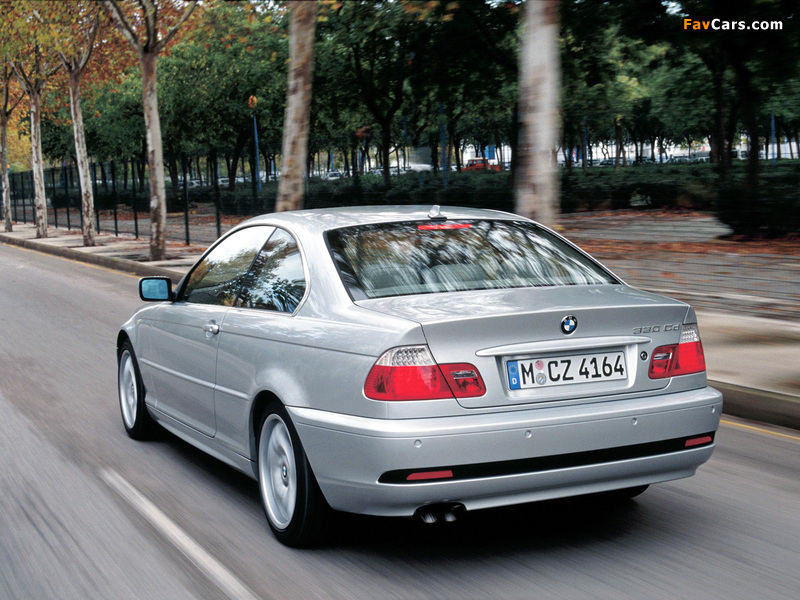 BMW 330Cd Coupe (E46) 2003–06 pictures (800 x 600)