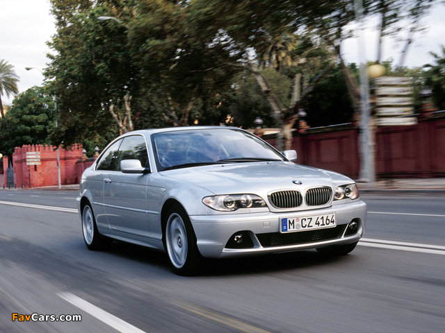 BMW 330Cd Coupe (E46) 2003–06 pictures (640 x 480)
