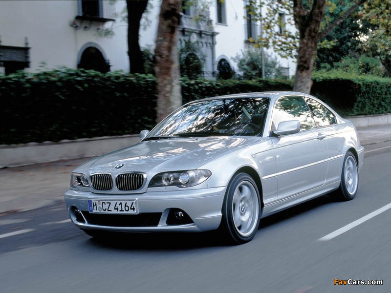 BMW 330Cd Coupe (E46) 2003–06 pictures (800 x 600)