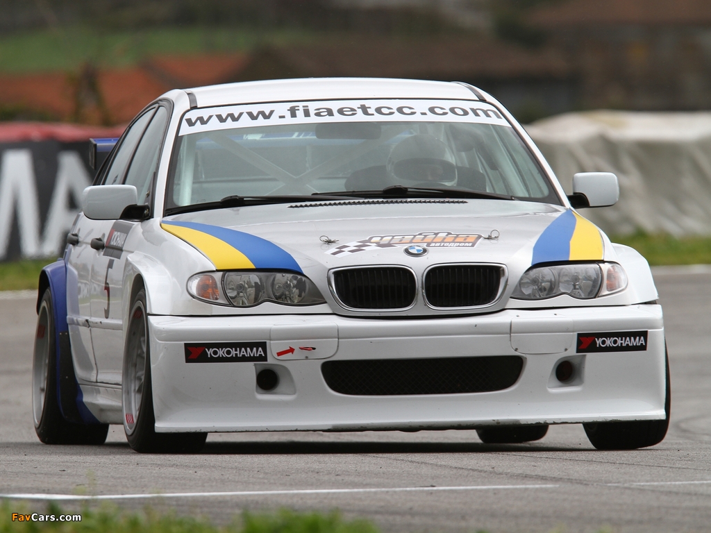 BMW 320i ETCC Sedan (E46) 2003–04 wallpapers (1024 x 768)