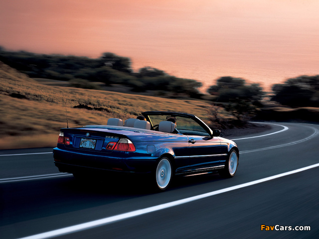 BMW 325Ci Cabrio (E46) 2004–06 images (640 x 480)