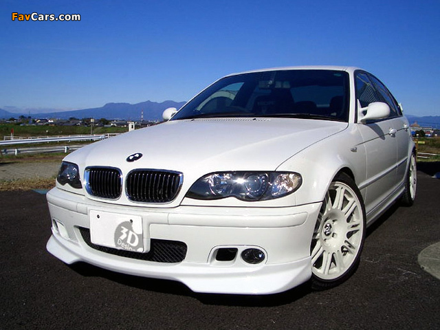 3D Design BMW 3 Series Sedan (E46) 2004–05 images (640 x 480)