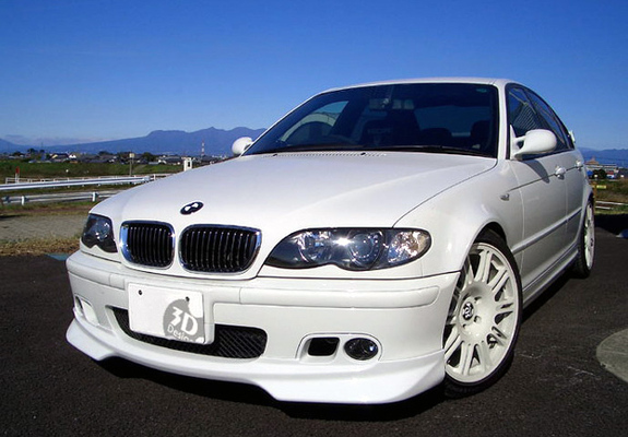 3D Design BMW 3 Series Sedan (E46) 2004–05 images