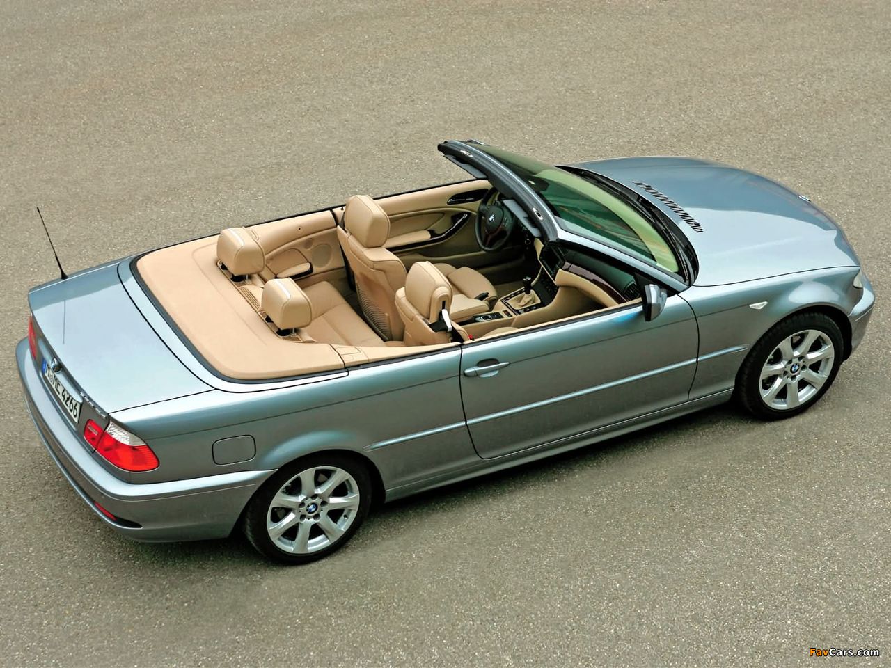 BMW 320Cd Cabrio (E46) 2004–06 photos (1280 x 960)