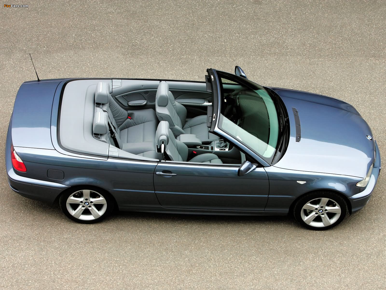 BMW 320Cd Cabrio (E46) 2004–06 photos (1600 x 1200)
