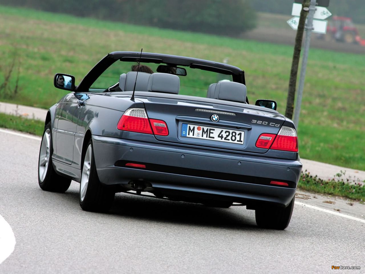 BMW 320Cd Cabrio (E46) 2004–06 pictures (1280 x 960)