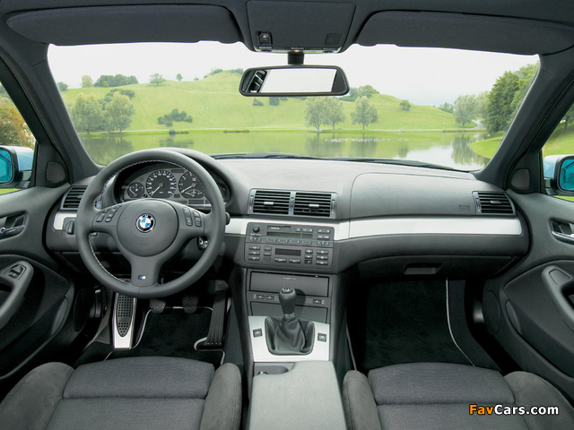 BMW 3 Series Touring Edition 33 (E46) 2004–05 wallpapers (640 x 480)