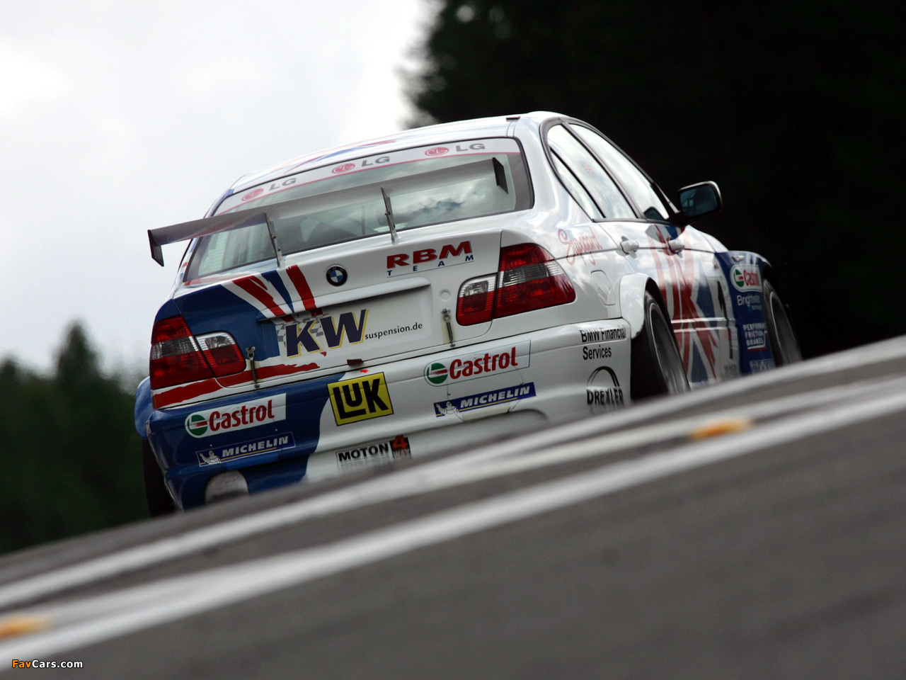 BMW 320i WTCC Sedan (E46) 2005 images (1280 x 960)