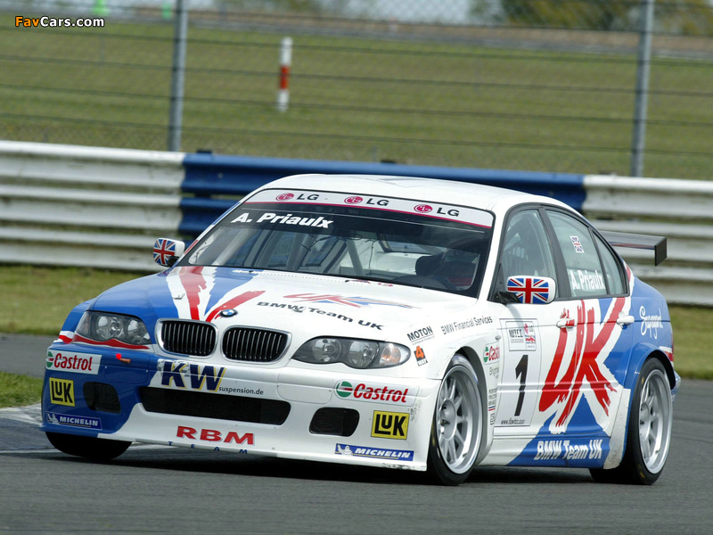 BMW 320i WTCC Sedan (E46) 2005 images (800 x 600)