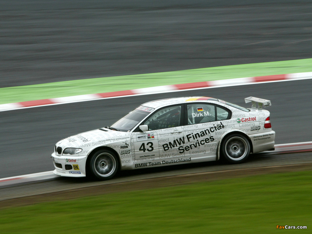 BMW 320i WTCC Sedan (E46) 2005 photos (1024 x 768)