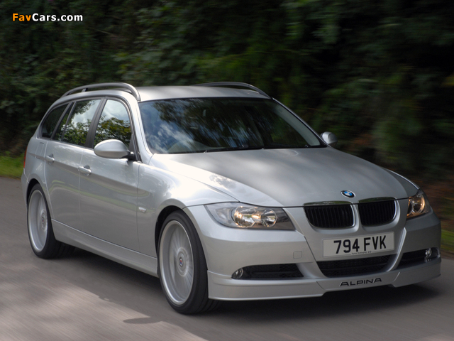 Alpina D3 Touring (E91) 2005–08 photos (640 x 480)