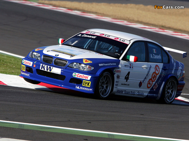 BMW 320i WTCC Sedan (E46) 2005 pictures (640 x 480)