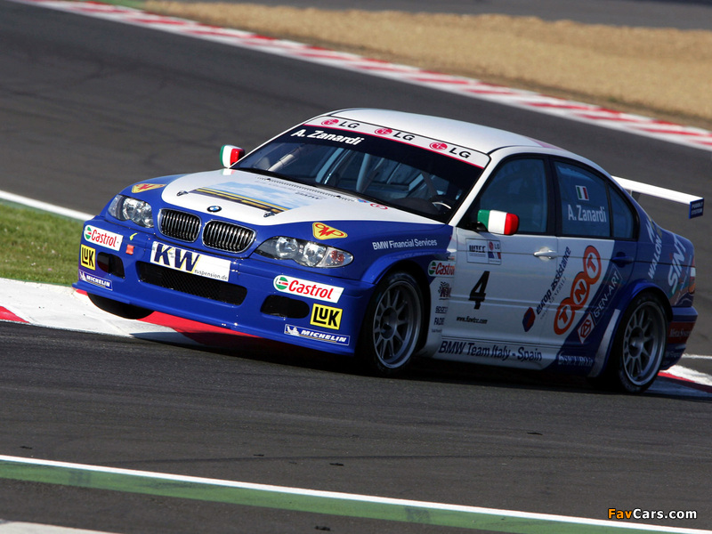 BMW 320i WTCC Sedan (E46) 2005 pictures (800 x 600)