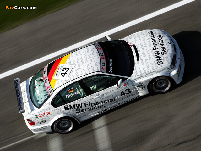 BMW 320i WTCC Sedan (E46) 2005 pictures (640 x 480)