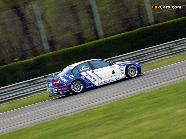 BMW 320i WTCC Sedan (E46) 2005 pictures (640 x 480)