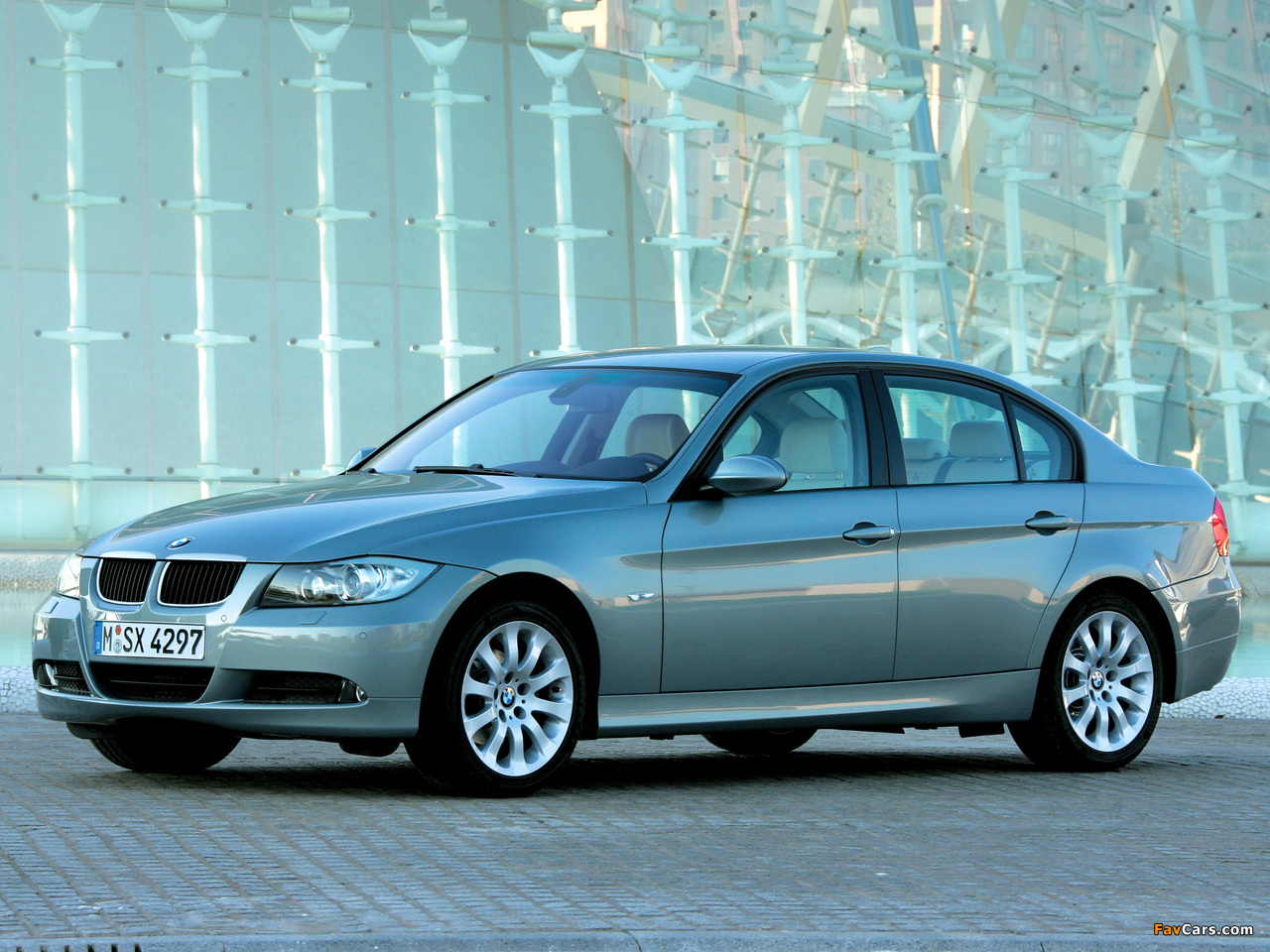 BMW 320d Sedan (E90) 2005–08 pictures (1280 x 960)