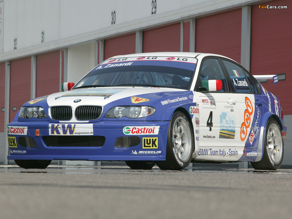 BMW 320i WTCC Sedan (E46) 2005 wallpapers (1024 x 768)