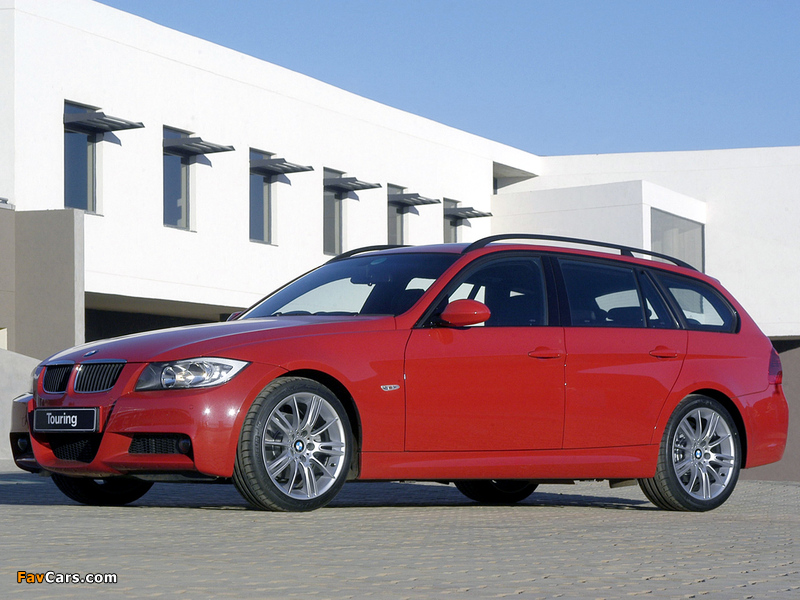 BMW 320d Touring M Sports Package ZA-spec (E91) 2006 images (800 x 600)
