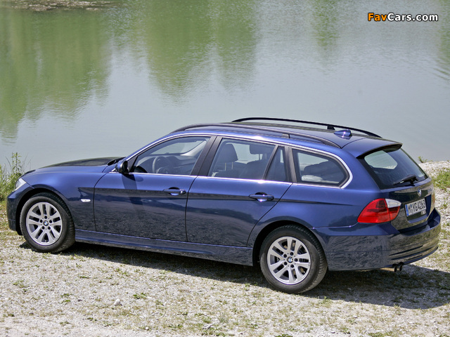 BMW 325i Touring (E91) 2006–08 images (640 x 480)