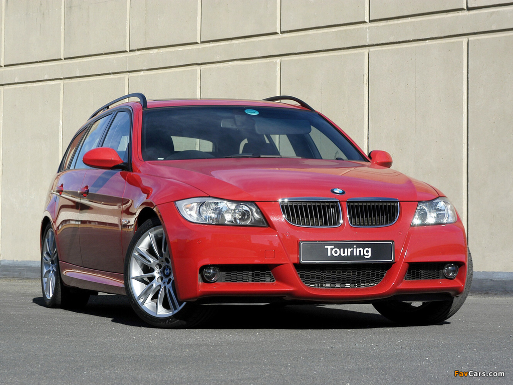 BMW 320d Touring M Sports Package ZA-spec (E91) 2006 images (1024 x 768)