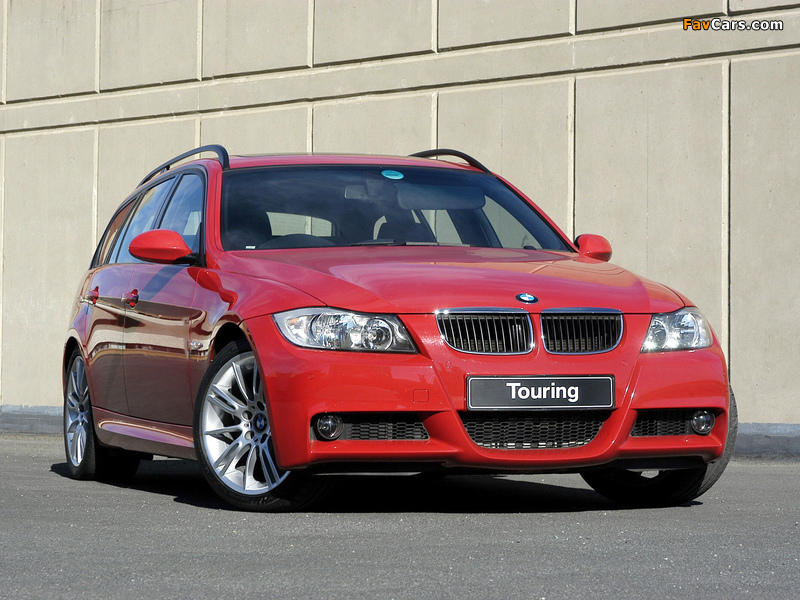 BMW 320d Touring M Sports Package ZA-spec (E91) 2006 images (800 x 600)