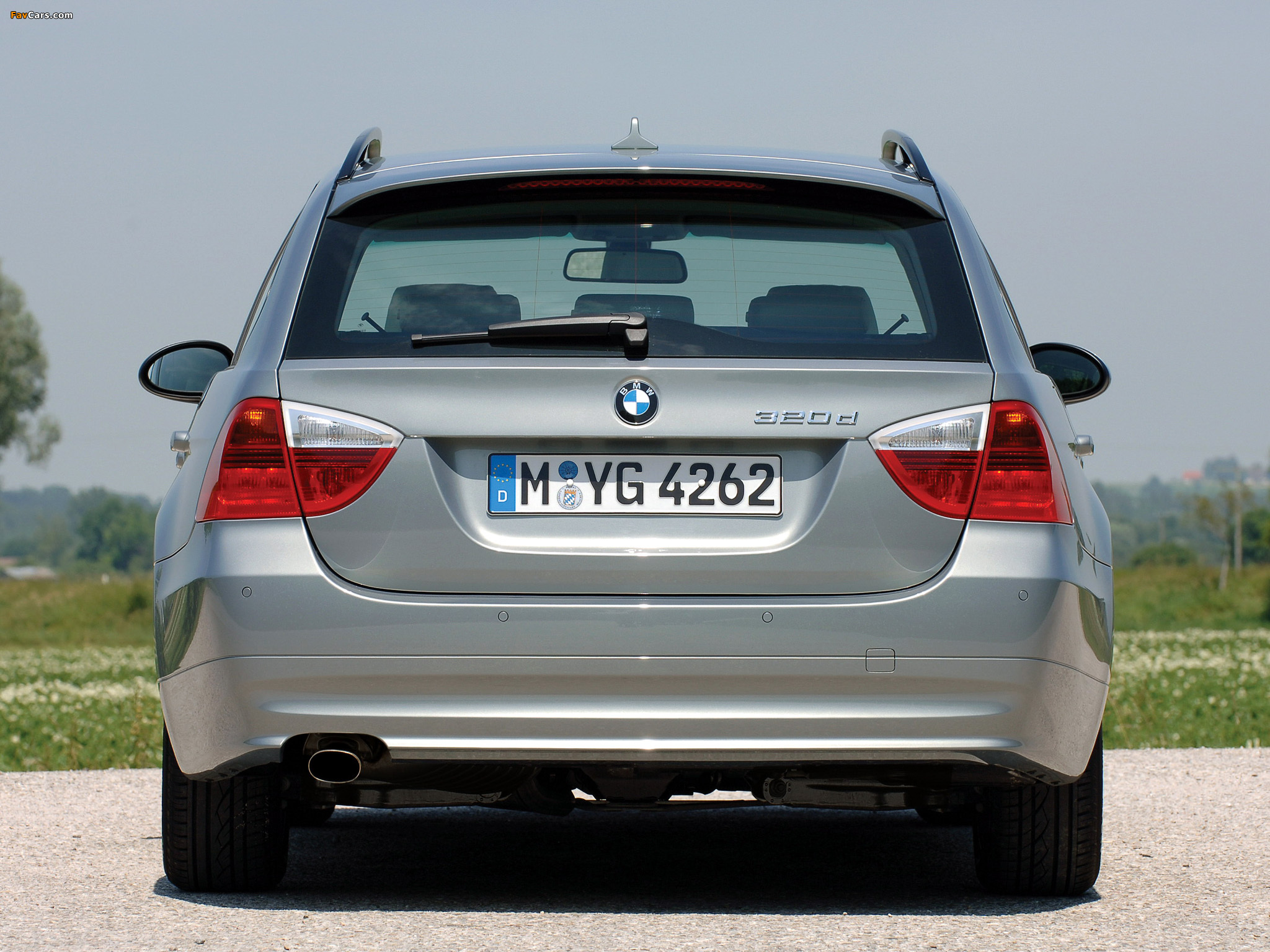 BMW 320d Touring (E91) 2006–08 photos (2048 x 1536)