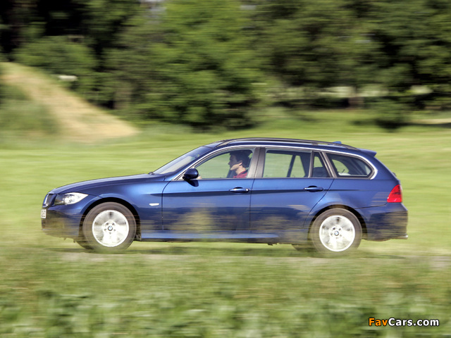 BMW 325i Touring (E91) 2006–08 photos (640 x 480)