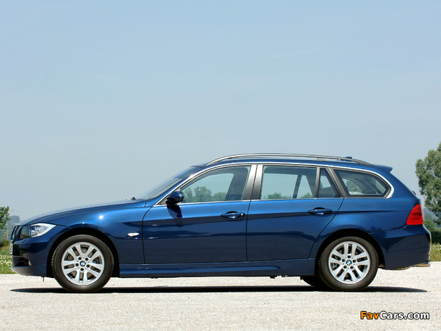 BMW 325i Touring (E91) 2006–08 photos (640 x 480)