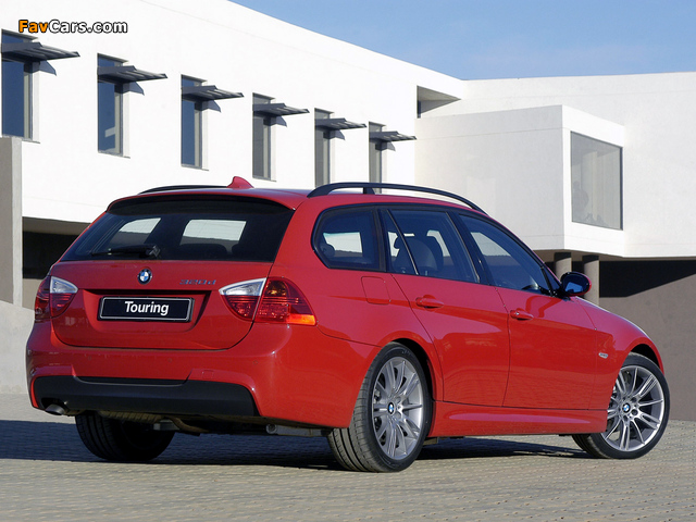 BMW 320d Touring M Sports Package ZA-spec (E91) 2006 pictures (640 x 480)