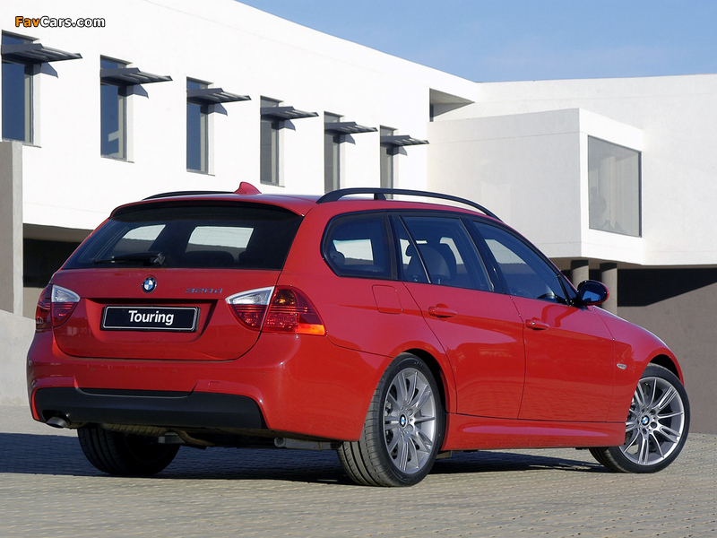 BMW 320d Touring M Sports Package ZA-spec (E91) 2006 pictures (800 x 600)