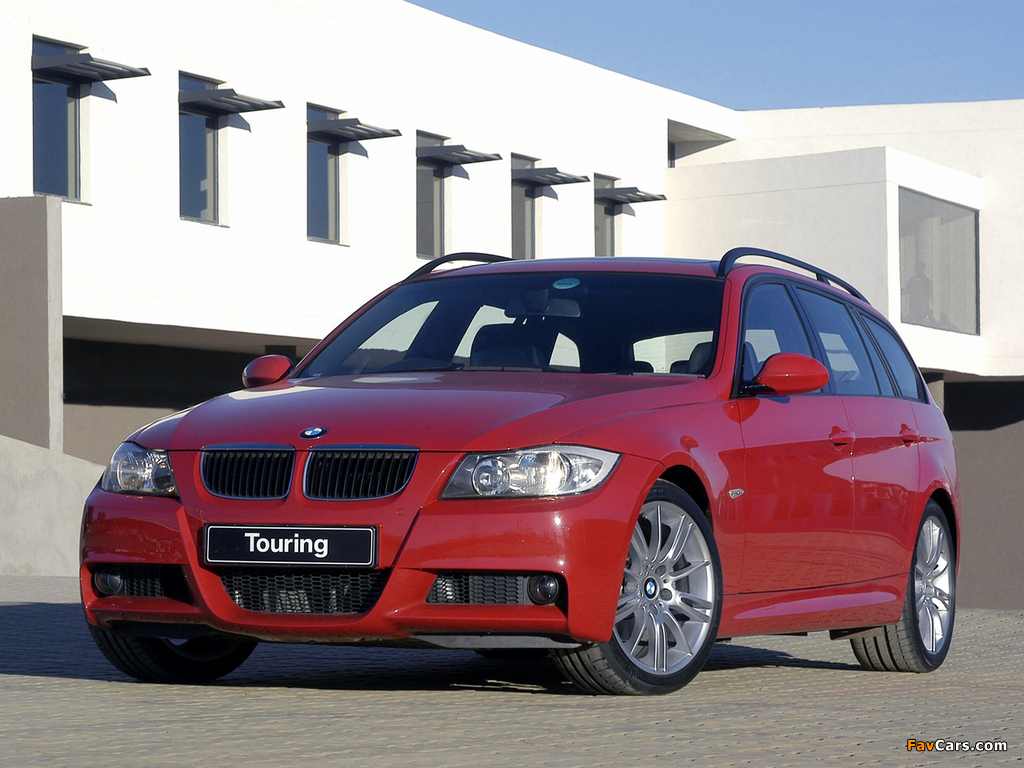 BMW 320d Touring M Sports Package ZA-spec (E91) 2006 pictures (1024 x 768)